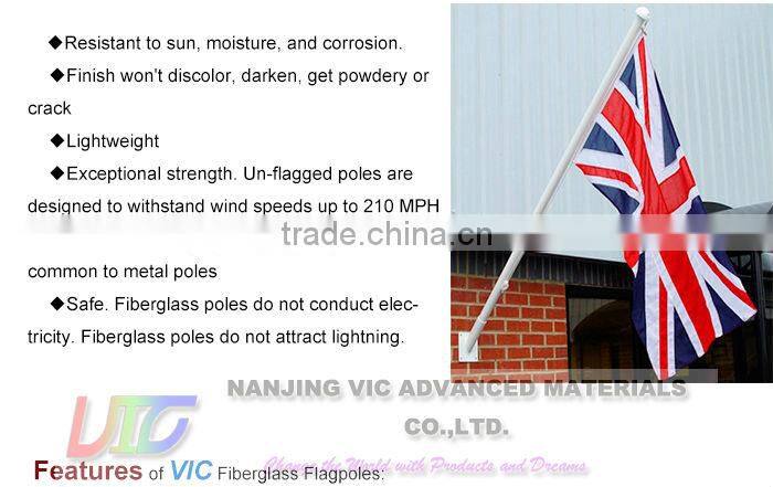 fiberglass street lamp banner pole,light pole banner frame