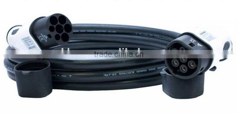 type 2 male to female ev connector/ IEC 62196-2 charging coupler/iec 62196-2 ac type 2