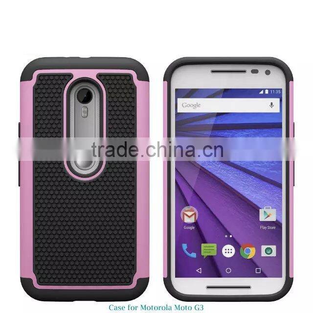 Football Pattern OEM ODM ROHS Mobile Phone Case Cover Back for Moto G3