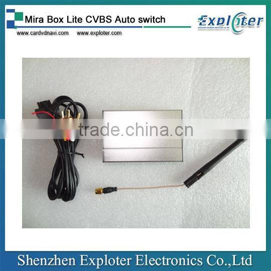car standard Mira Box Lite CVBS Auto switch AirPlay