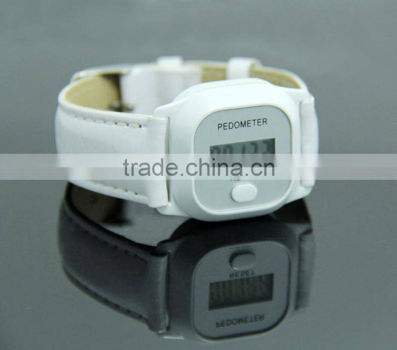 Hot sales single function wrist pedometer for promotion