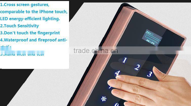 fingerprint mechanical combination lock