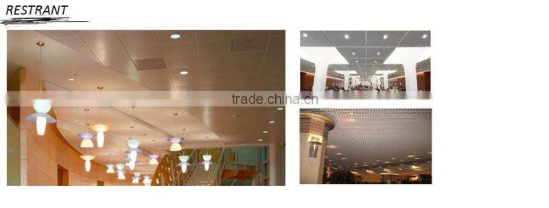 Commercial Aluminum types of false ceiling boards