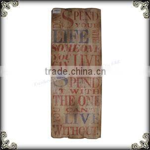 New style long complete wall sign