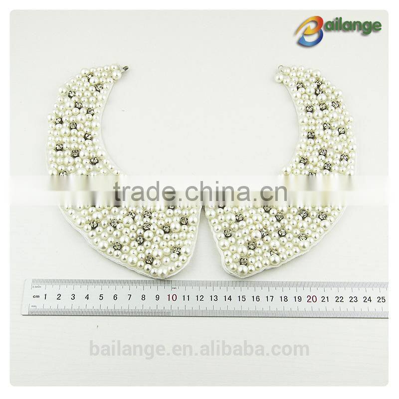 wholesale fashion blouse collar neck designs for bridal accessory