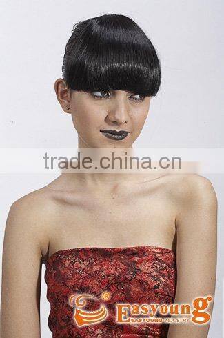 Synthetic clip on bangs, fringe hair bangs