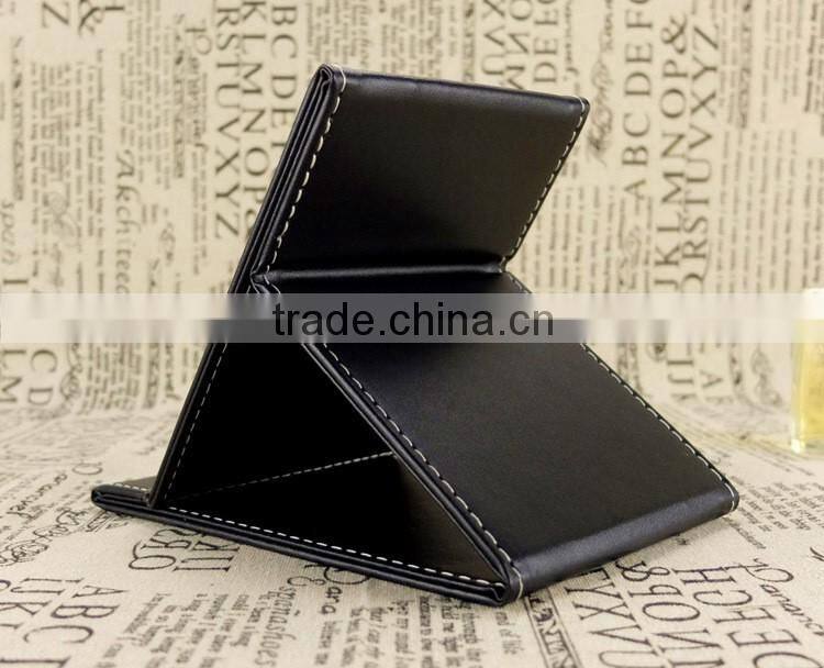 PU Foldable Cosmetic Mirror Customized Package