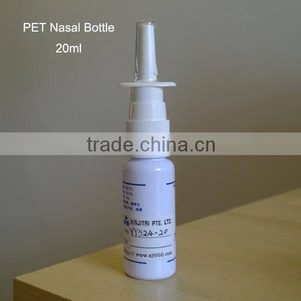 20ml PET Oral Spray Bottle with Silk Screen Printing Surface
