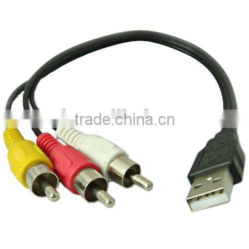 High quality vga rca audio cable and video cable