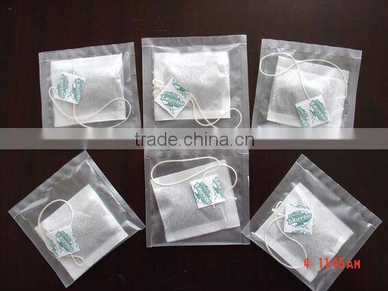 Thread and Tag available Model LTDX-115 Automatic outter and inner package Tea Bag Packaging Machine