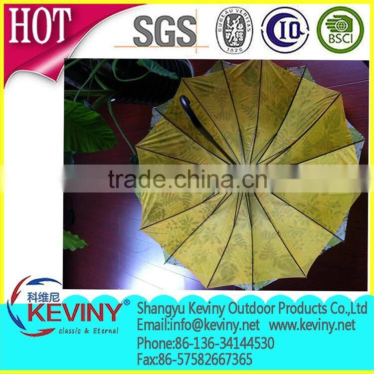 double layers rain umbrella with cheap price manufacture by chinese umbrella factory