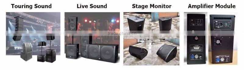 LCD-2300 powavesound speaker amplifier LCD series 300w digital amplifier lcd screen monitor in side