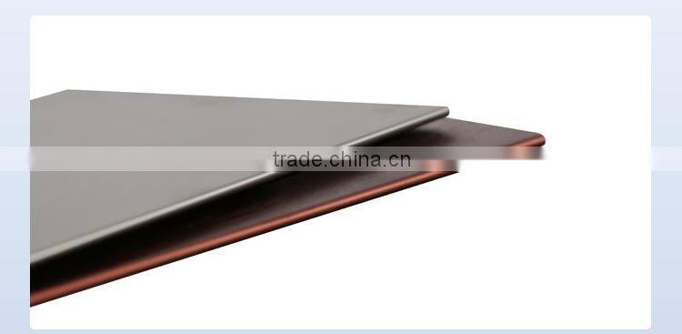 Excellent design durable material brushed finish furnished aluminium profile for decoration