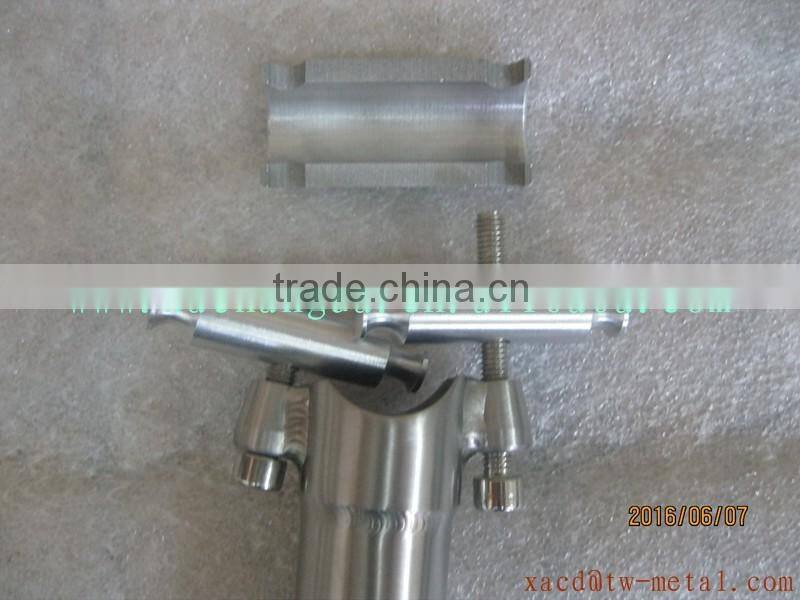 Newest design Titanium Bike Seat Post customized titanium bicycle seat post XACD titanium road bike seat post