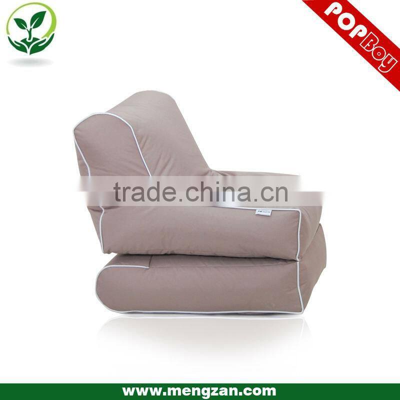 Modern style Foldable Reclining bean bag bed, Outdoor portable bean bag couch