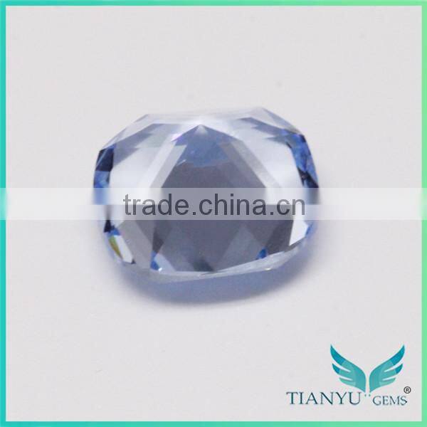 Wuzhou Gems Gemstones Processing Loose Synthetic Blue Spinel Gemstone