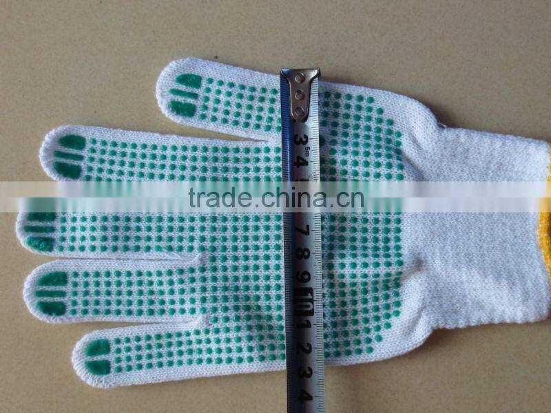 BSSAFETY 2016 wholesale pvc dotted safety work glove