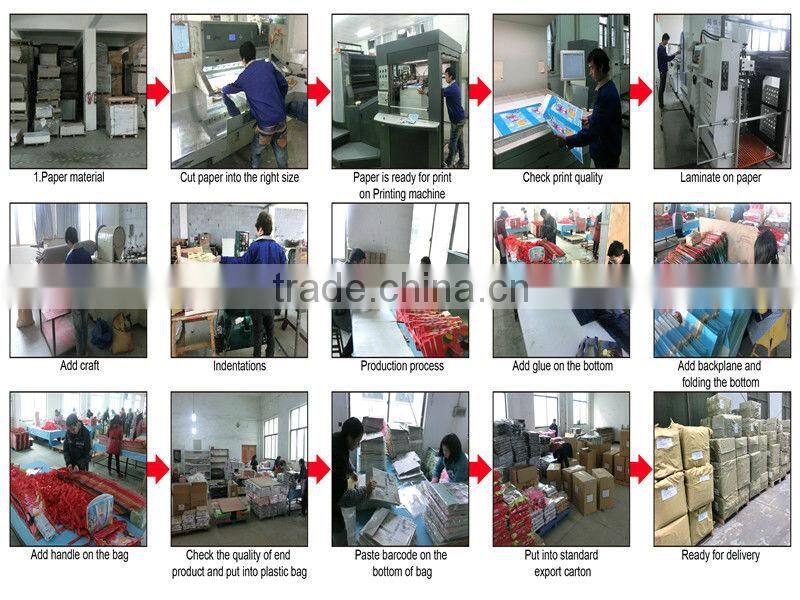 high quality custom wholesale paper bag wine