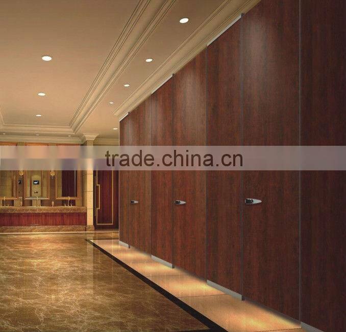 Sunleaf 12,18,26,36,40mm thickness complete laminate toilet partition /HPL/partition/toilet partition accessories