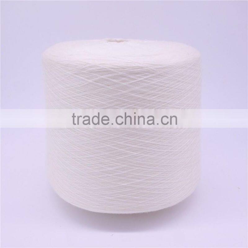 100% acrylic thread 52/2NM raw white , dyed for knitting anti pilling 4 grade