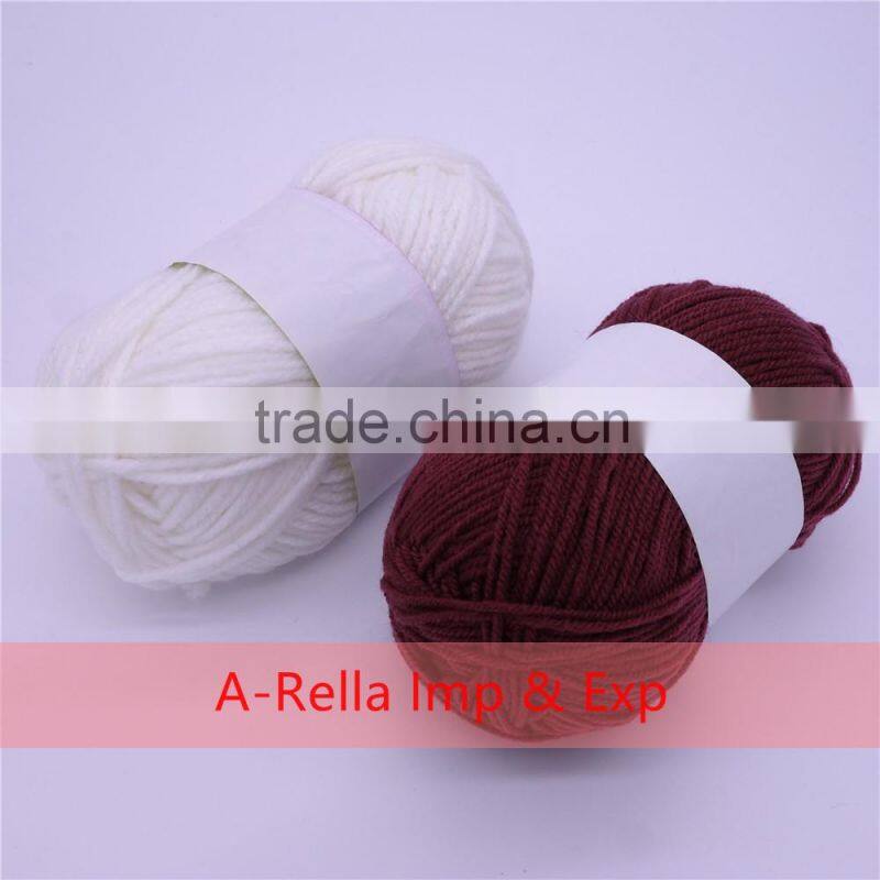 pure cotton yarn 50g/ball china supplier , high quality