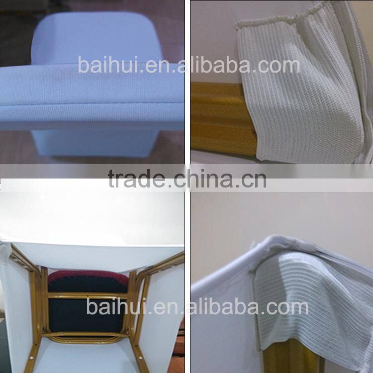 Outdoor party cheap chair cover white wedding