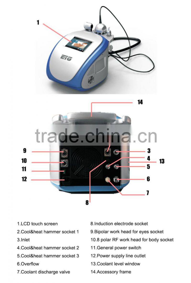 YL-CL03 Newest Micro current RF beauty machine for weight loss