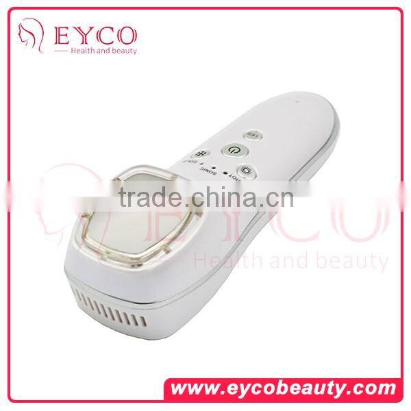 Personal Use Handheld Cool and Heat Hammer Facial Beauty Device with LED Lights