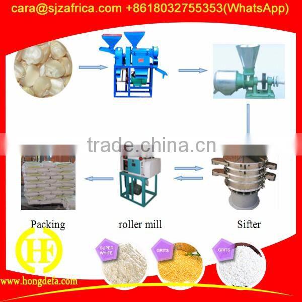 Super fine and white maize flour of corn mill maize milling machine