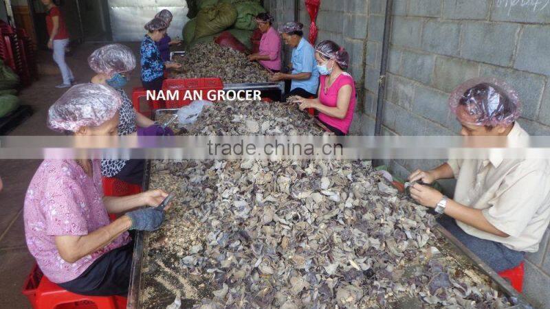 Dried Black Fungus Wood Ear Mushroom