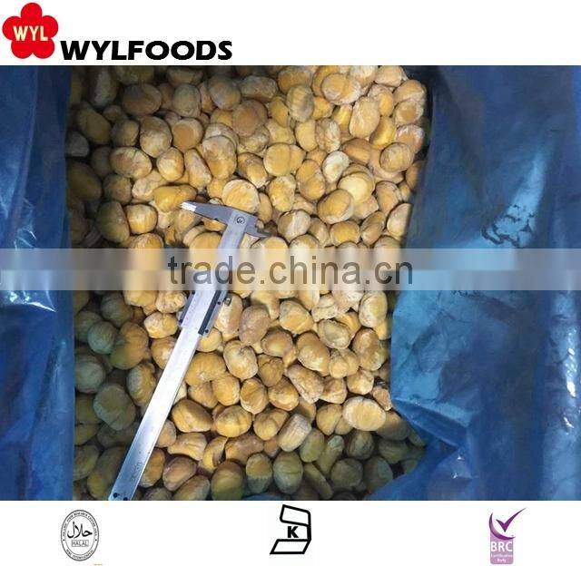 Bulk Frozen Peeled Chestnuts for sale