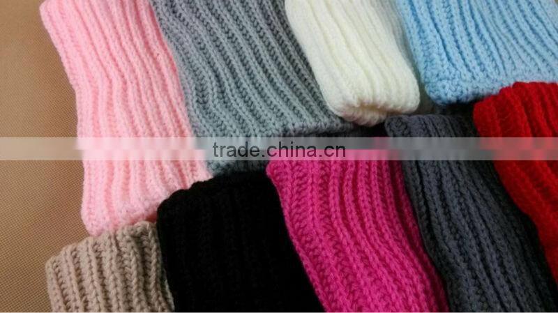 2014 Fashion Women Ladies Girls Warm Knit Neck Circle Wool Blend Cowl Snood Scarf Shawl Wrap