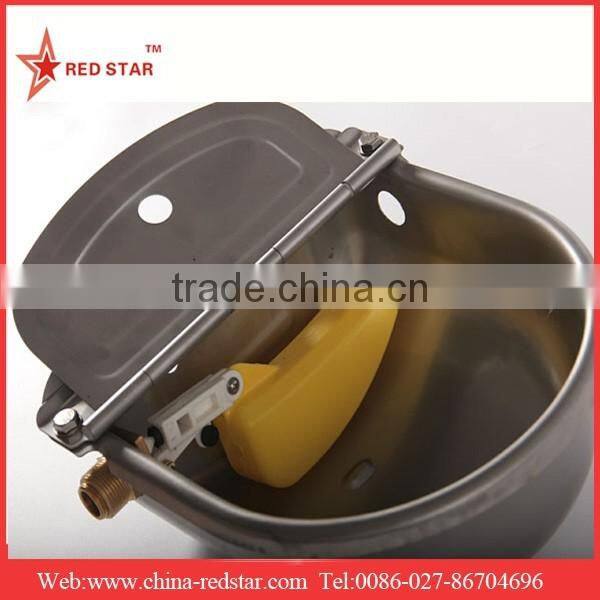 Stainless Steel Cattle Water Bowl With buoyage