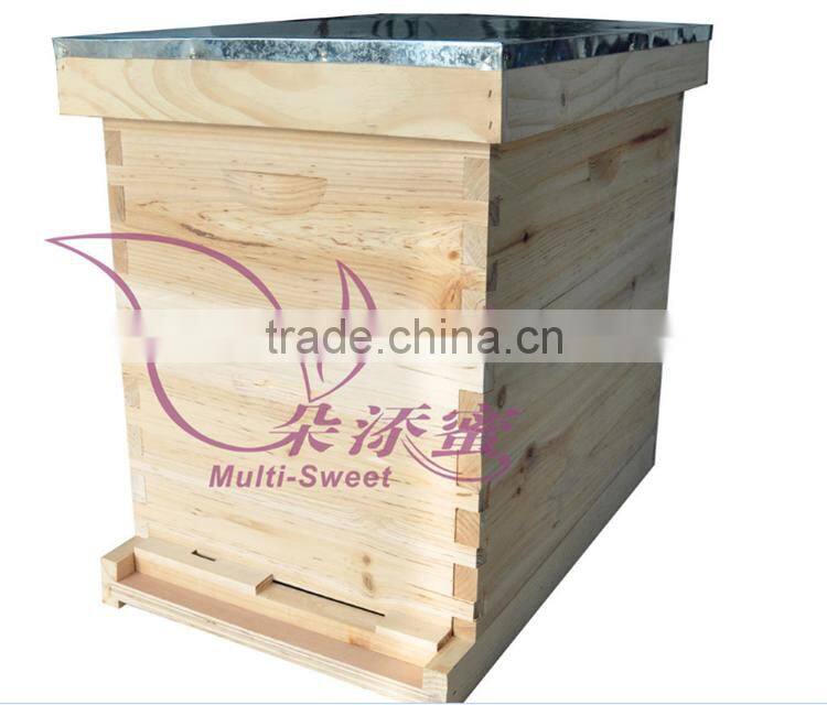 Langstroth beehive two-level bee hive china supplies B-7L