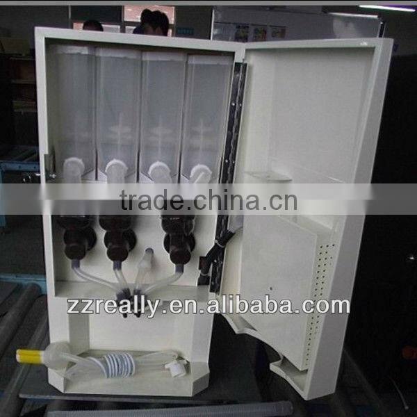 Instant coffee vending machine with 7 hot and 7 cold drinks