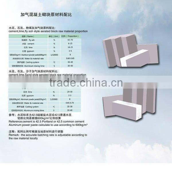 aac block company in gujarat---150000 m3/year areated concrete block,AAC production line