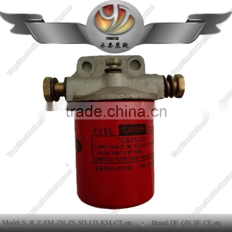 China supplier fuel filter for single cylinder diesel engine