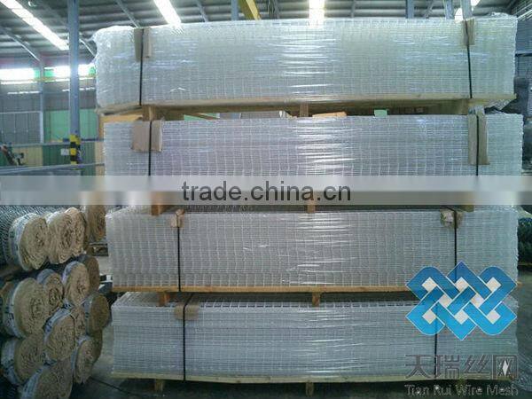 High quality of galvanized and black steel welded wire mesh panel