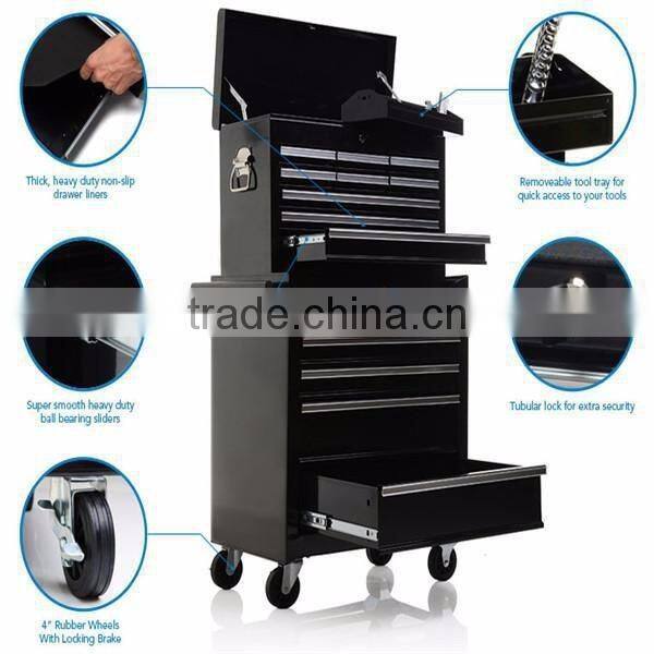 Us general mobile tool box parts tool cabinet garage chest with wheels