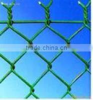 galvanized chain link fence