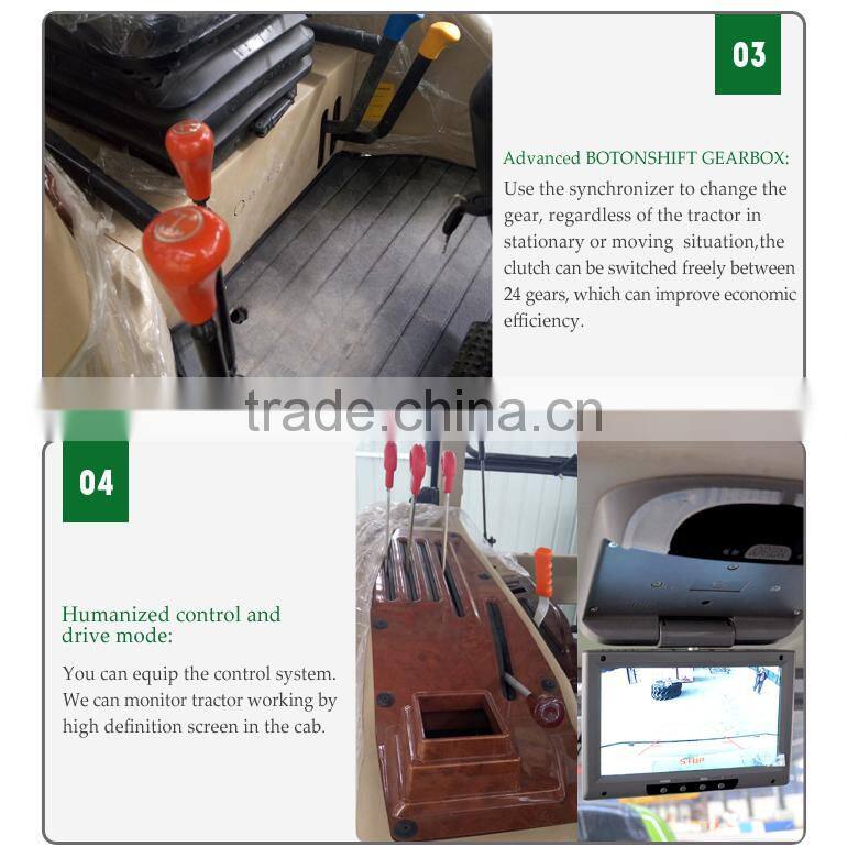 BOTON 80hp 800 4WD tractor with Luxury cabin and DEUTZ engine