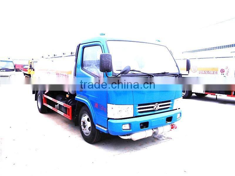 Mini new 4000L fuel tank truck made in china
