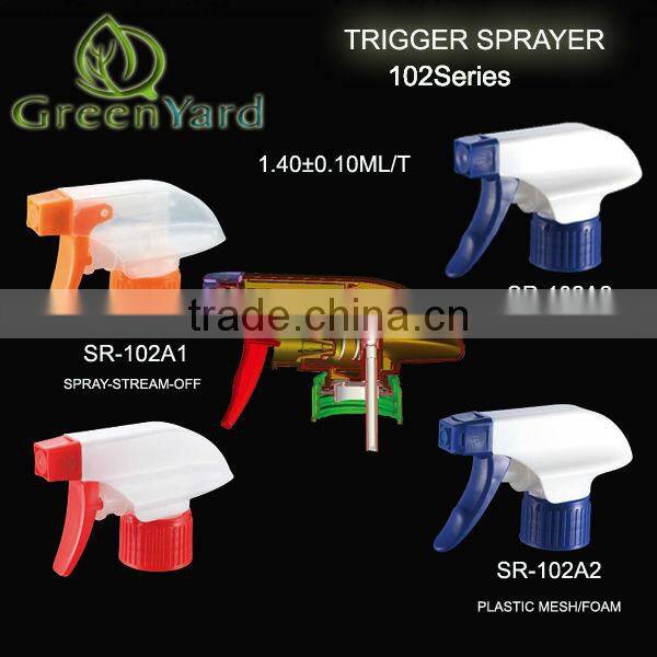 Plastic PP Mini Trigger Sprayer SR-109C2 24/410
