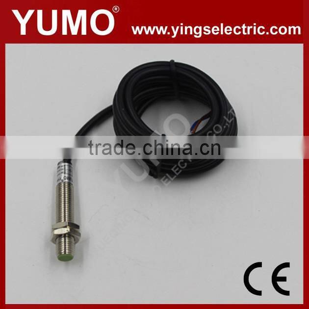YUMO (LM8-3001PA) M8 Shape Inductive Proximity Sensor 1mm Diameter cylinder type capactive proximity switch