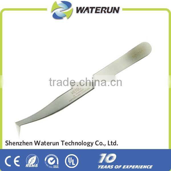 super fine high precision Vetus stainless steel tweezers