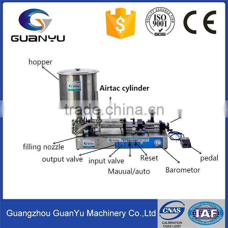 2017 hot sales small plastic tube filling and sealing machine price