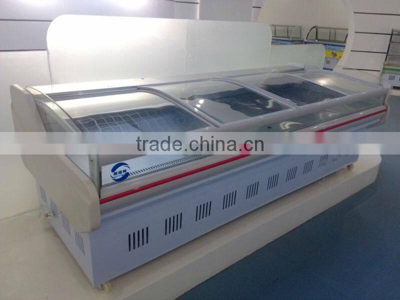 SC-1800MP fruit and vegetable display freezer retail display freezer counter display freezer
