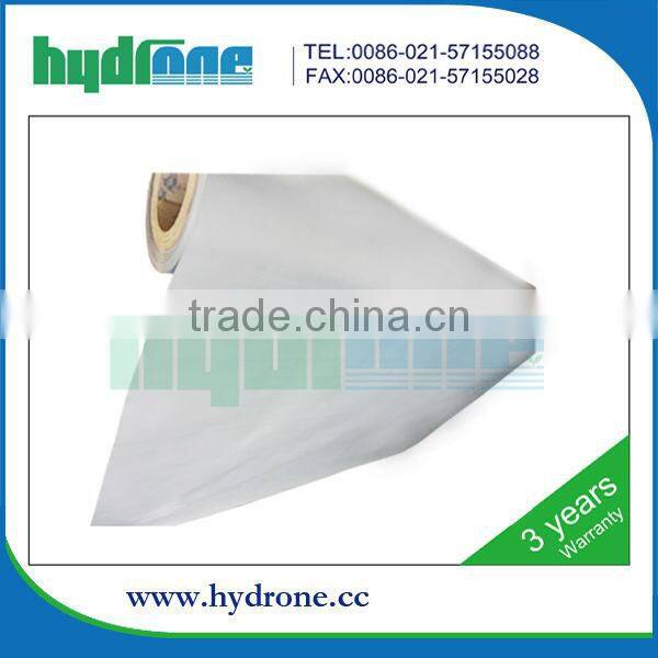 Hydroponics sliver white film