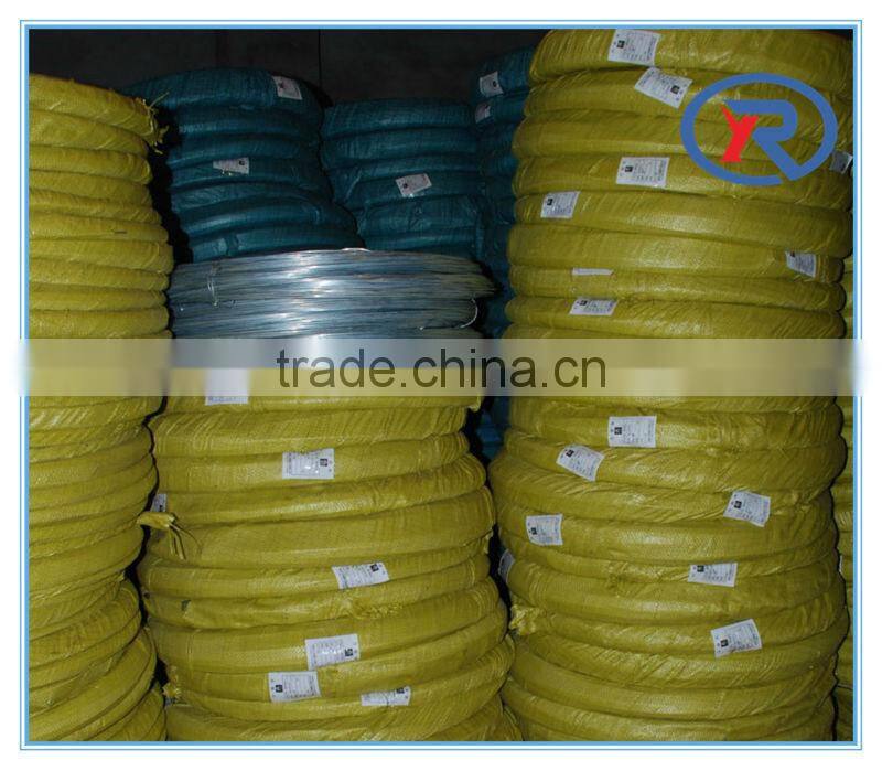 alibaba china hot selling galvanized iron wire/ gi binding wire/hot dip or electro galvanized iron wire