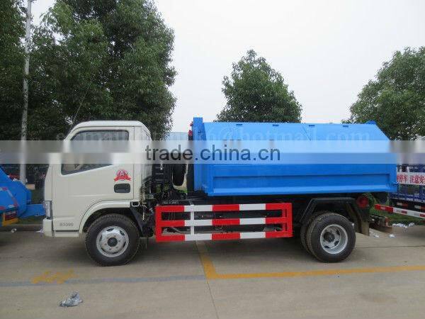 4CBM DONGFENG FRK 4*2 Garbage Can Truck